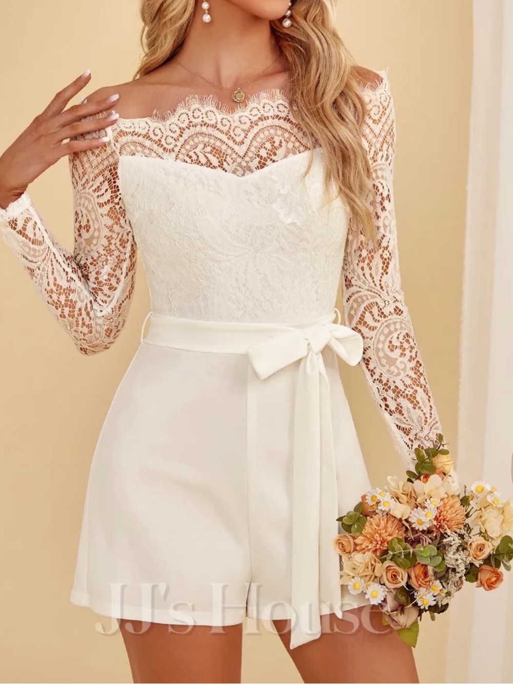 Bridal Jumpsuit Small